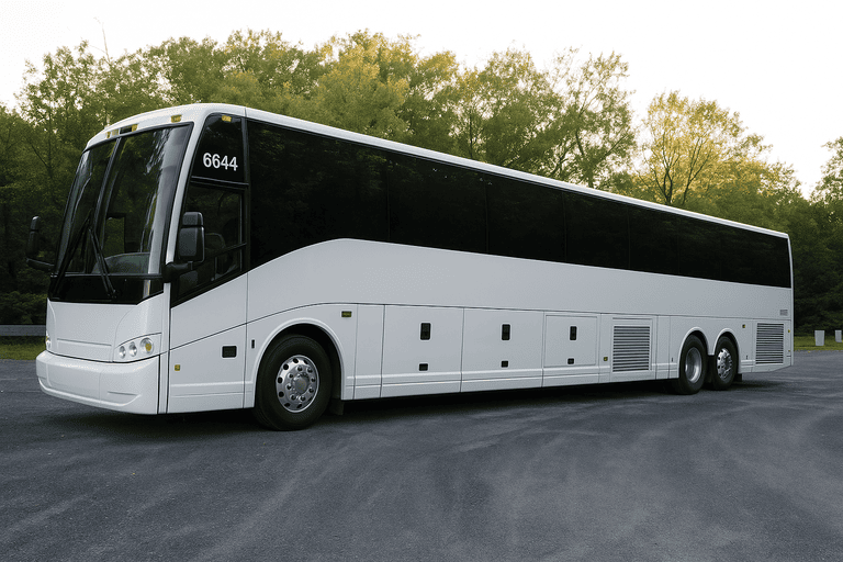 exterior of Wilson Charter Bus coach bus