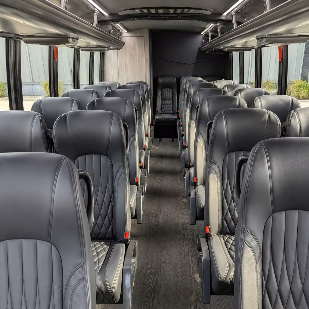30 passenger minibus inside
