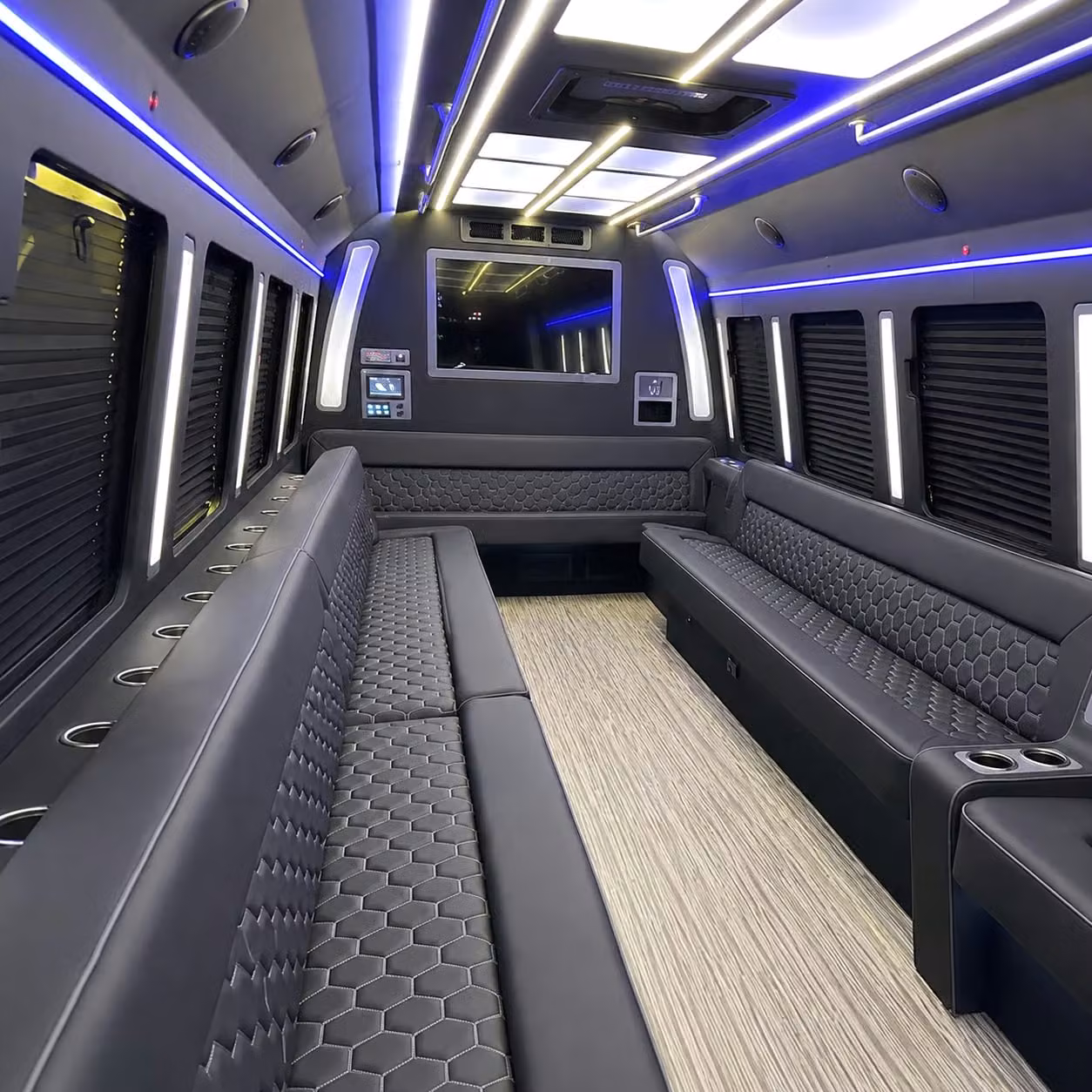 party bus interior