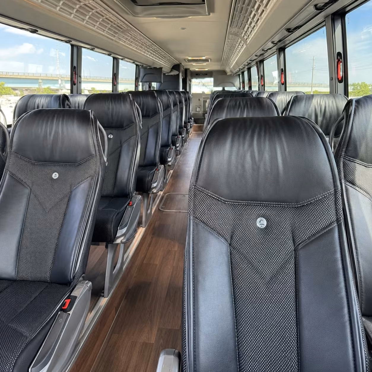 wilson 56 passenger charter bus rental