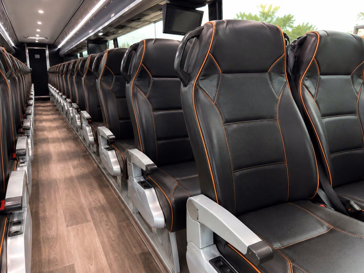 wilson charter bus interior